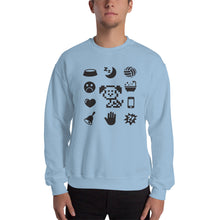 Load image into Gallery viewer, Black Icons Sweatshirt