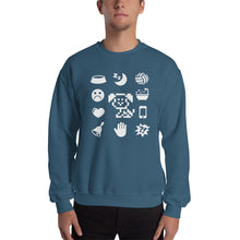 Load image into Gallery viewer, White Icons Sweatshirt