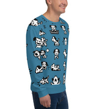 Load image into Gallery viewer, Puppies All-Over Unisex Sweatshirt